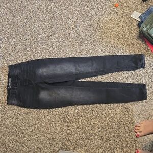 Black jeggings